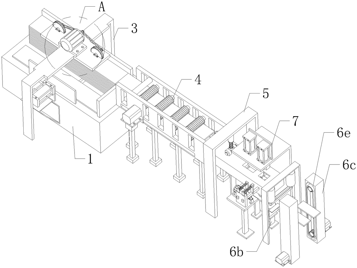 Automatic shrapnel forming machine