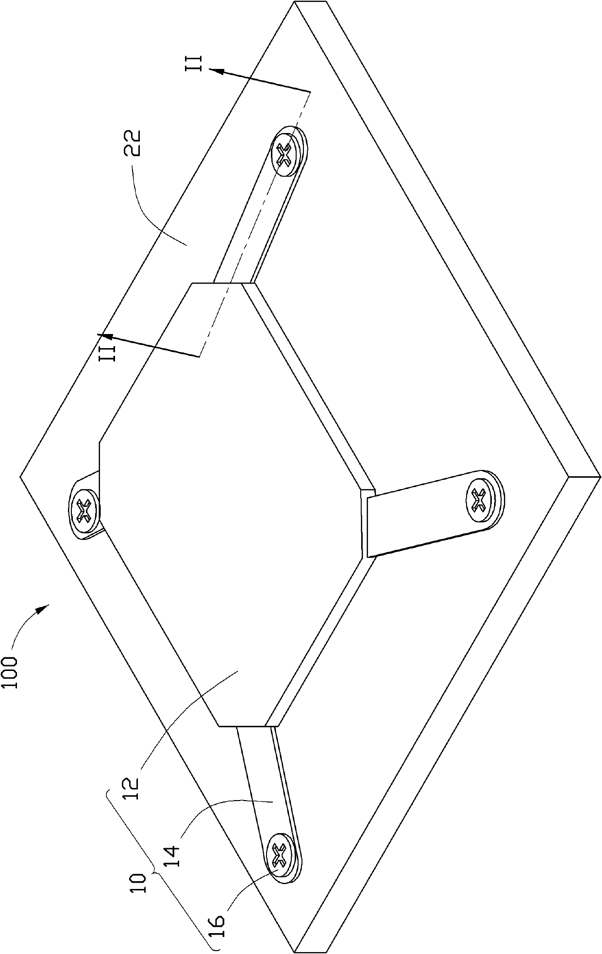 Heat sink assembly and electronic device applying the same