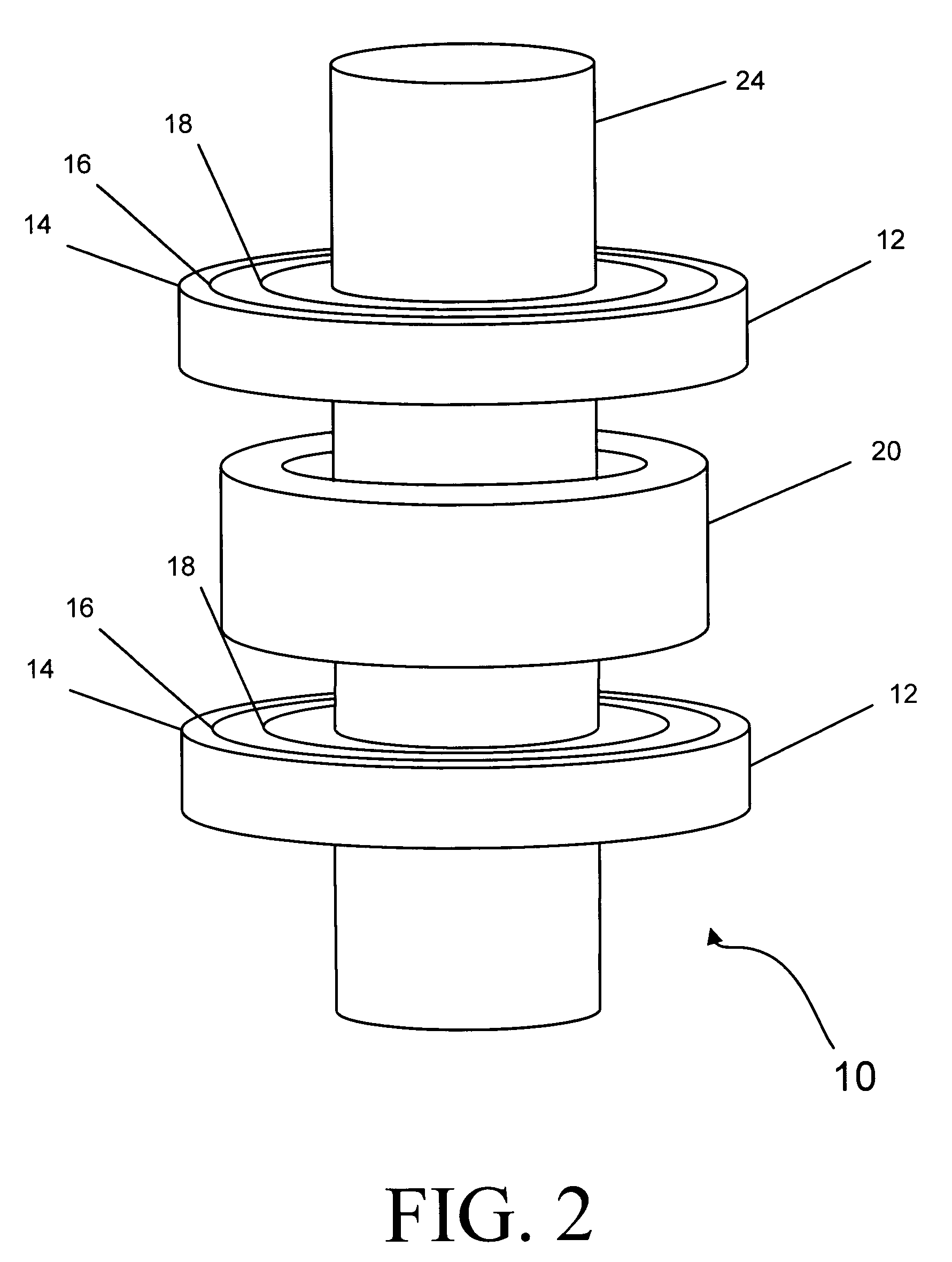 High intensity radial field magnetic actuator