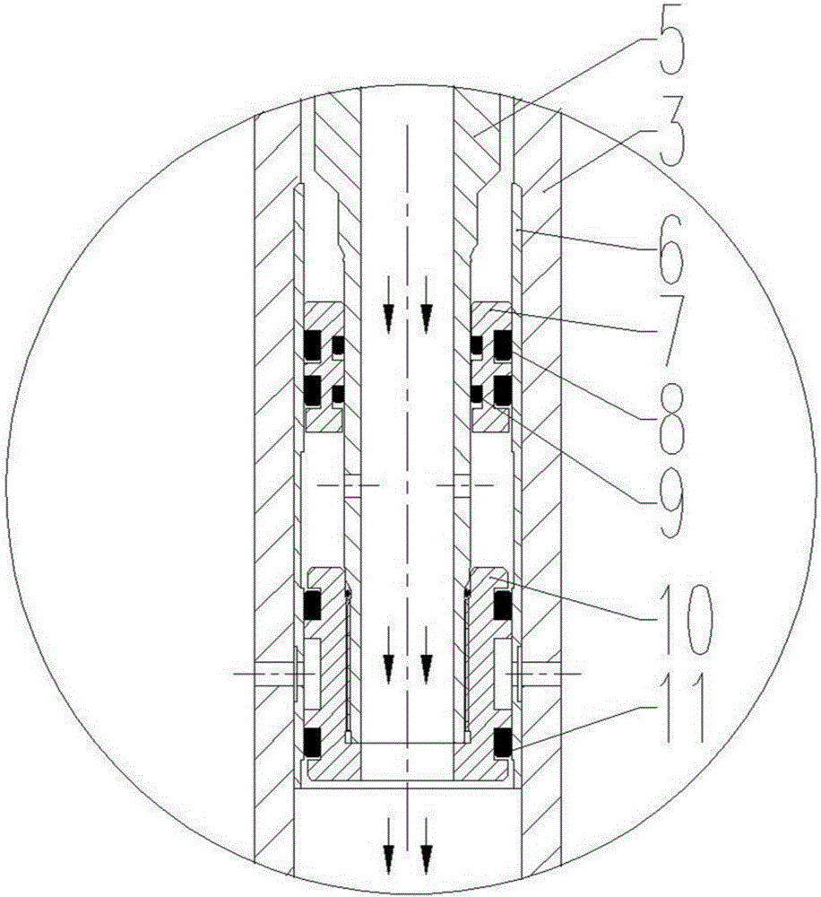 Pressure relief type shock absorber for drill stems