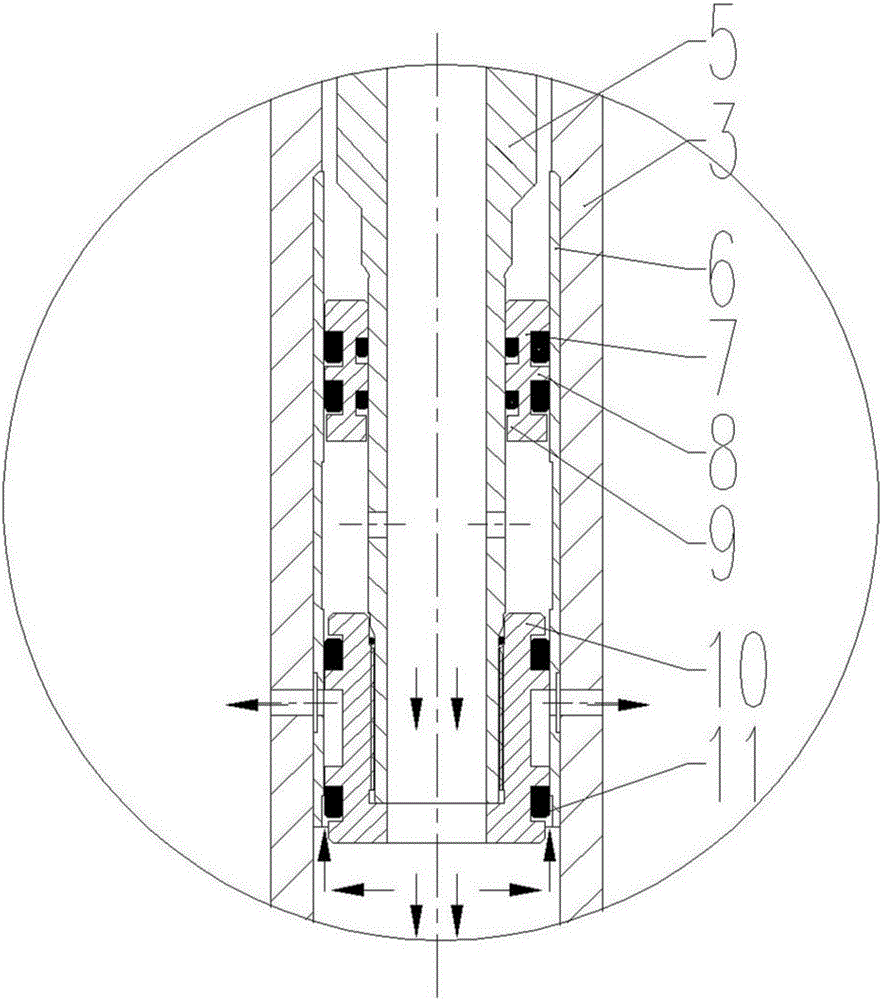 Pressure relief type shock absorber for drill stems