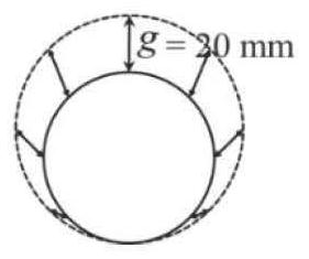 Numerical solution method for rock stratum-lining stress deformation of shield subway tunnel