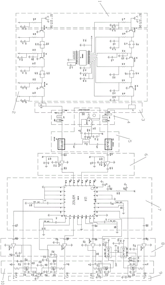 Low noise block circuit and low noise block