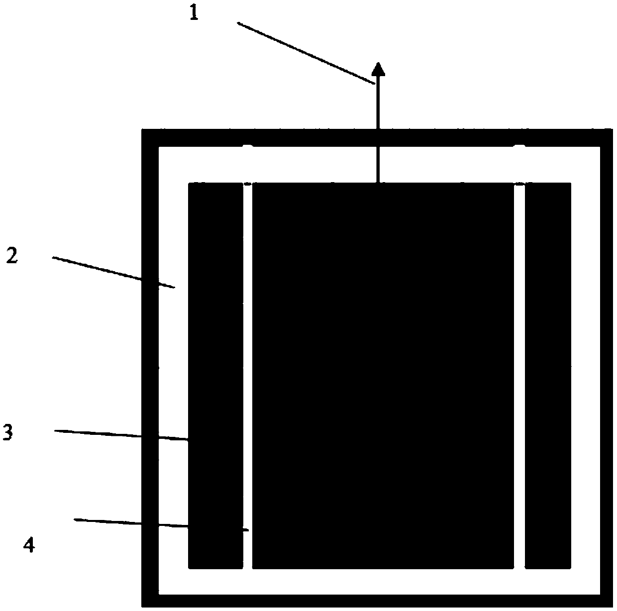 Method for testing reliability after welding of battery metal electrode and welding strip