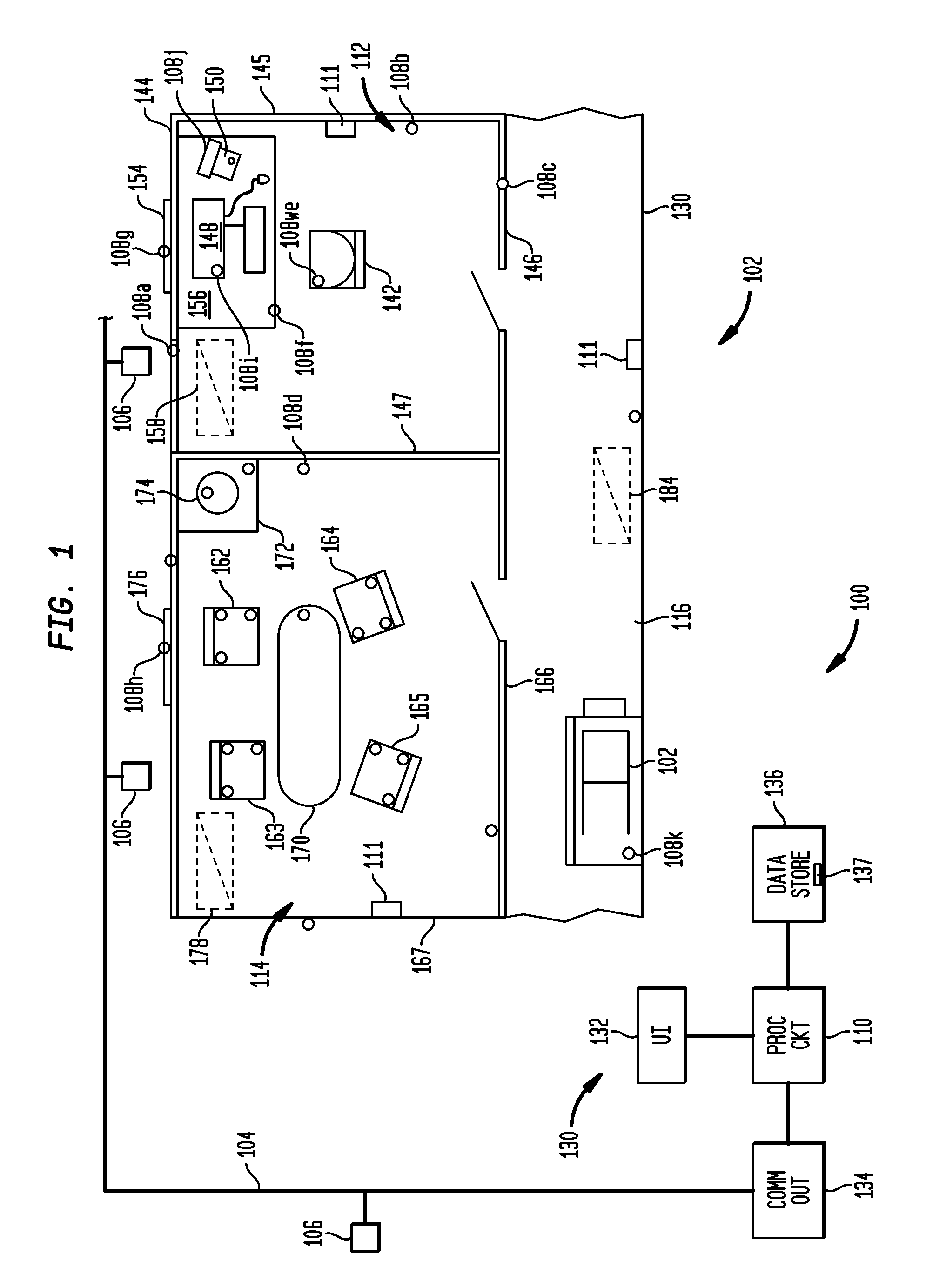 Wireless building management system and method using a building model