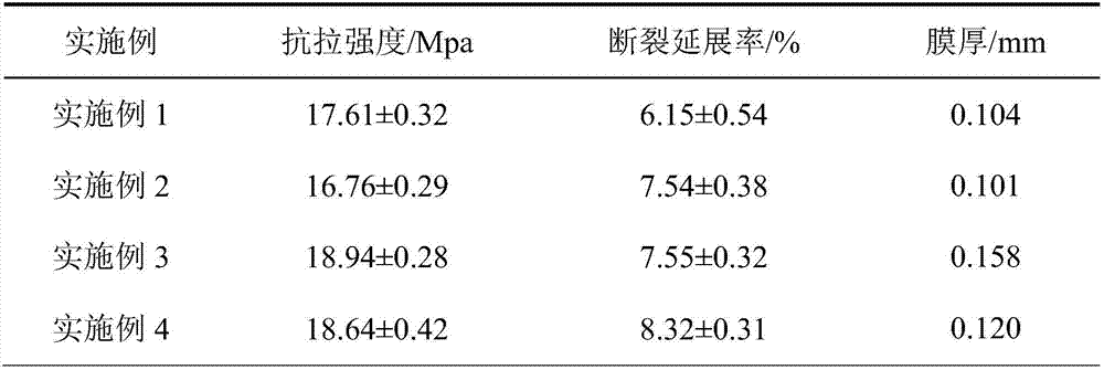 Functional edible film and preparation method thereof