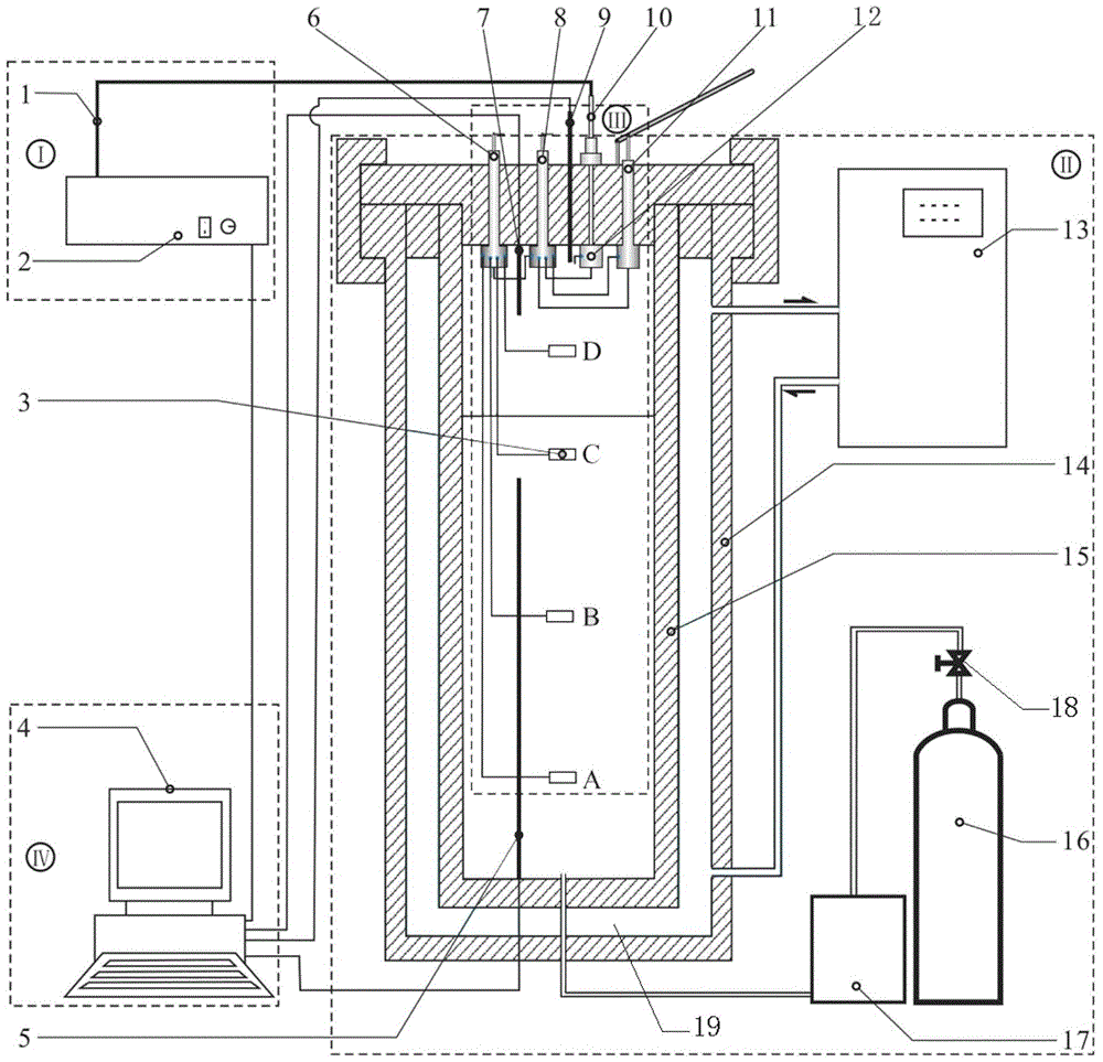 Simulation system for in-situ detection of hydrate geochemical parameters in deep-sea sediments