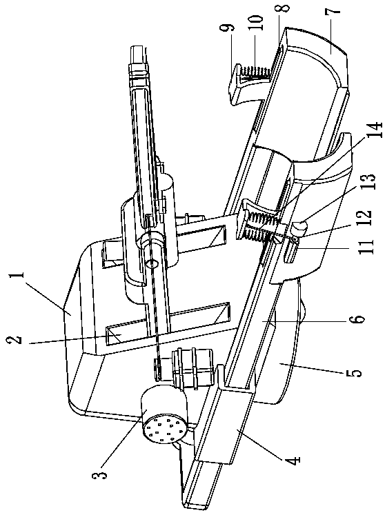 Operation equipment integrating crop root picking and soil removing