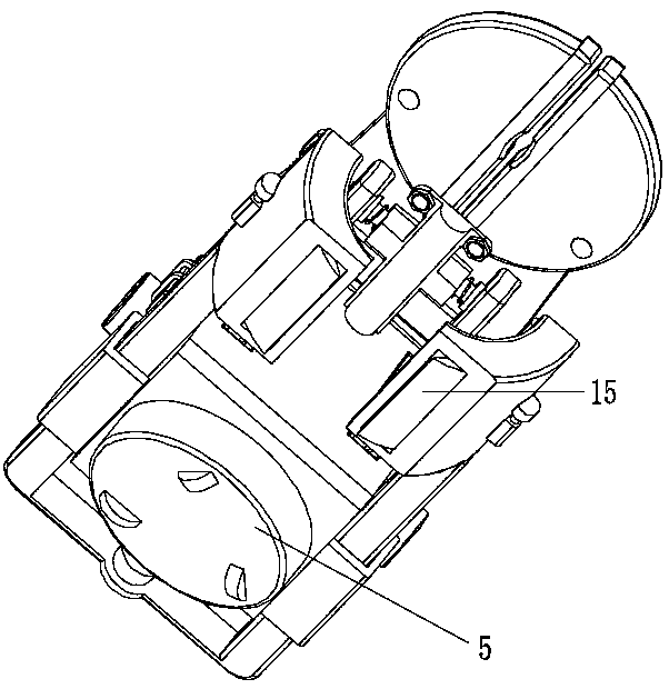 Operation equipment integrating crop root picking and soil removing