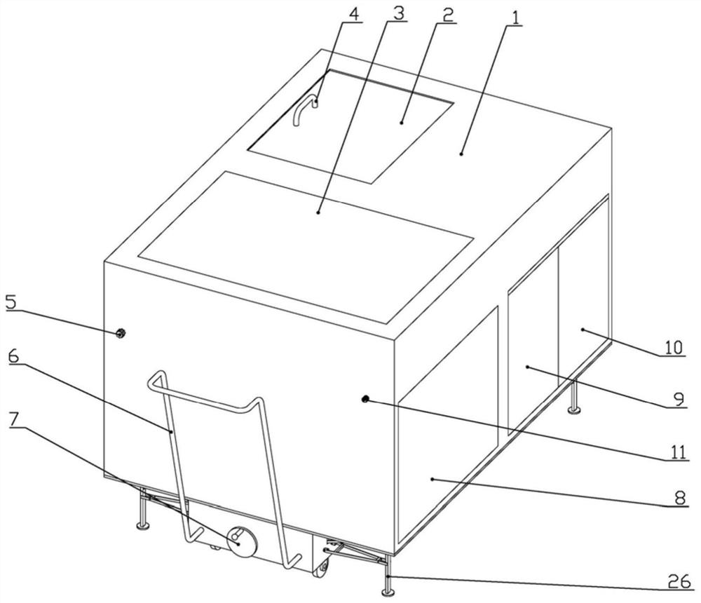 Medical care trolley