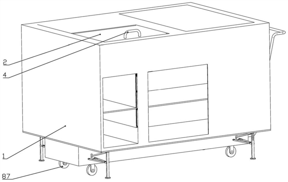 Medical care trolley