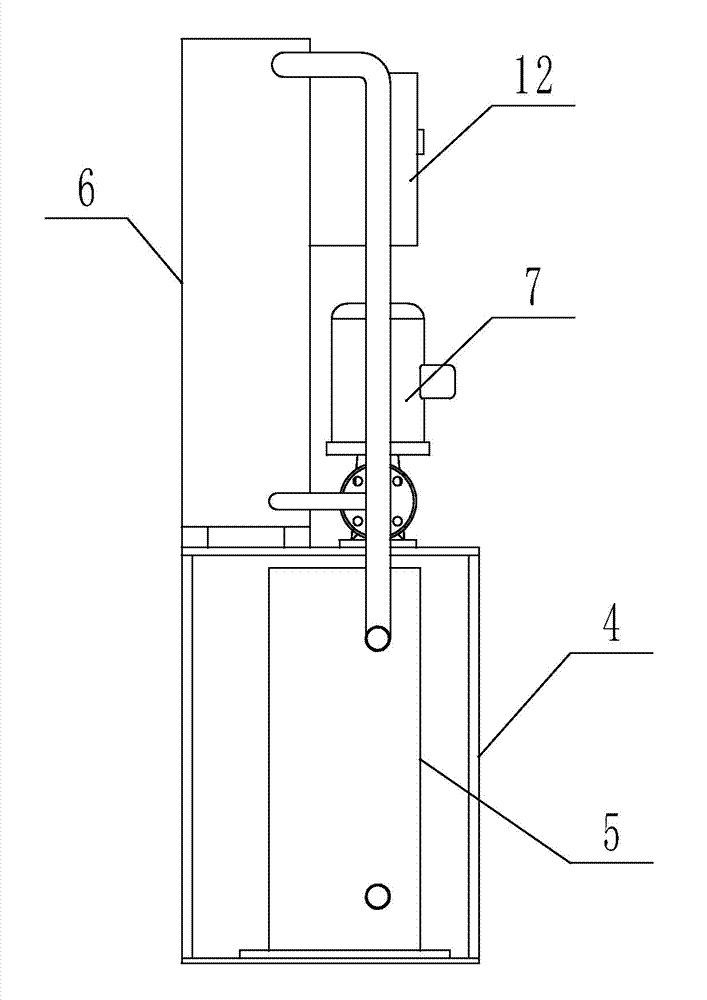 Cooling device of heating element