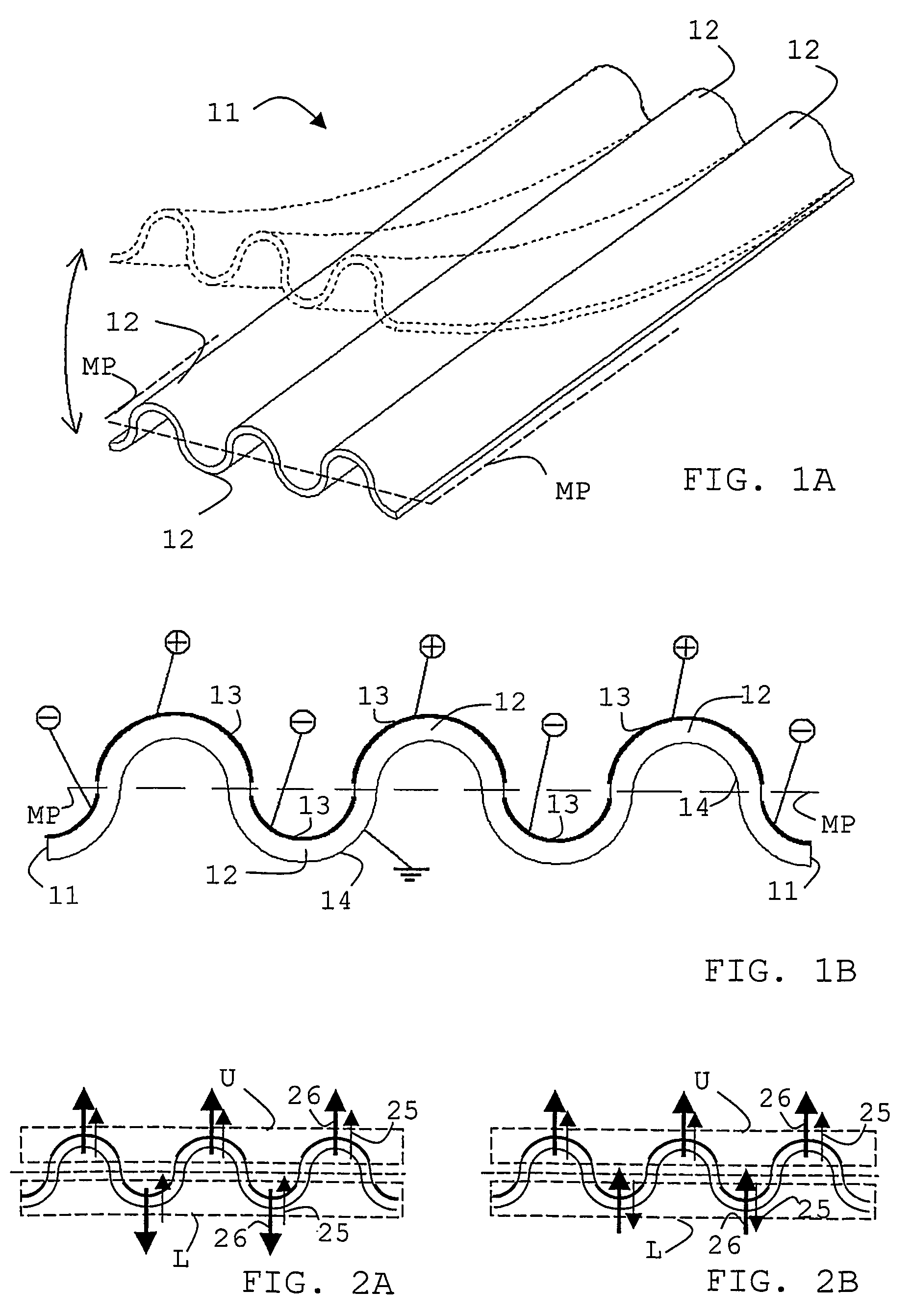 Piezoelectric structures