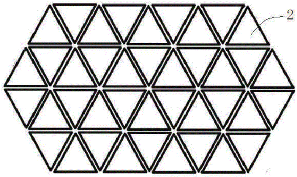 Two-surface-riveted flexible stab-resistant material and preparation method thereof