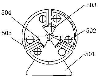 Artificial bone surface function microstructure machining device and machining method