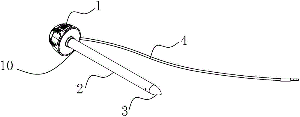 Visualized puncture device