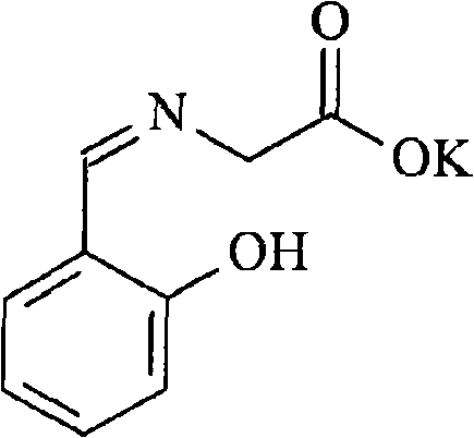 Rare earth coordination compound containing Schiff base and bipyridyl and preparation method and bacteriostasis application thereof