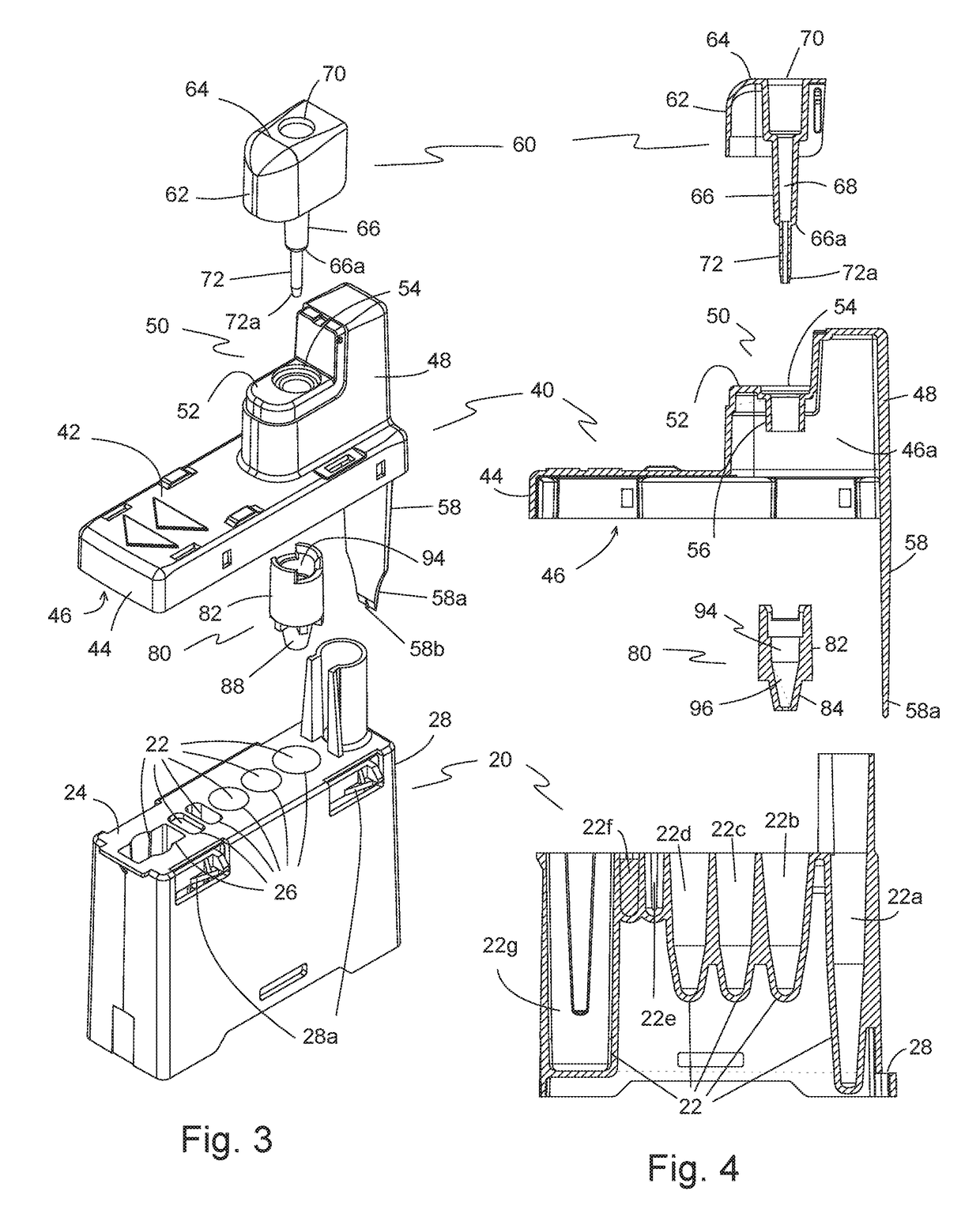 Analyzer cartridge with capillary wiper