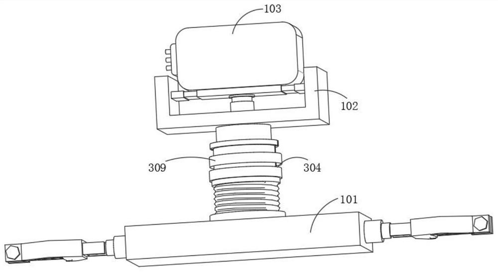 Automobile data recorder mounting structure for motorcycle