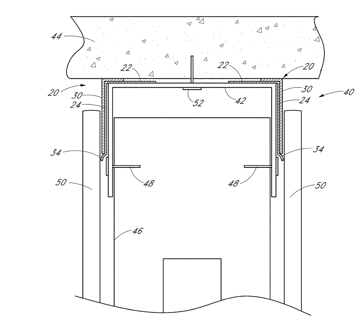 Fire-rated joint system