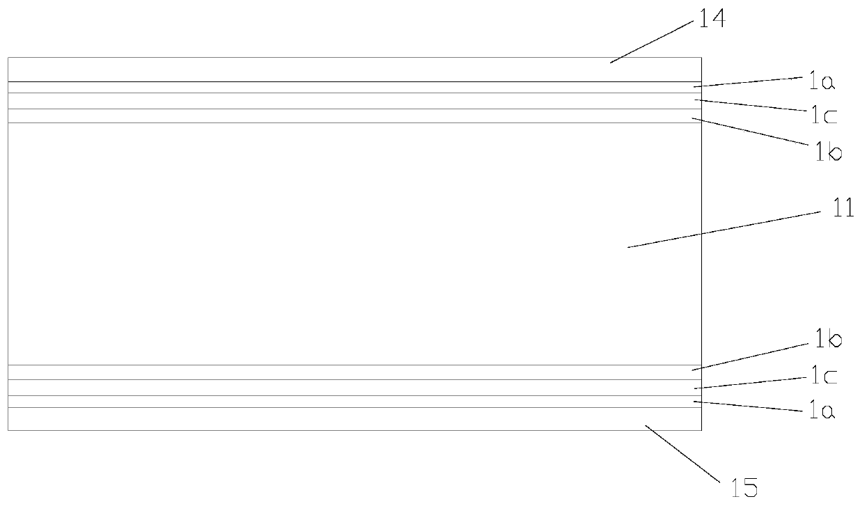 Surface normal load and temperature dual parameter detection system