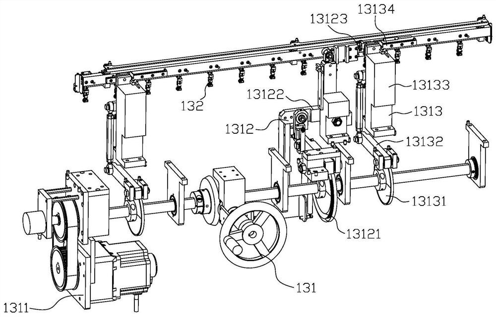 Electronic connector moving mechanism