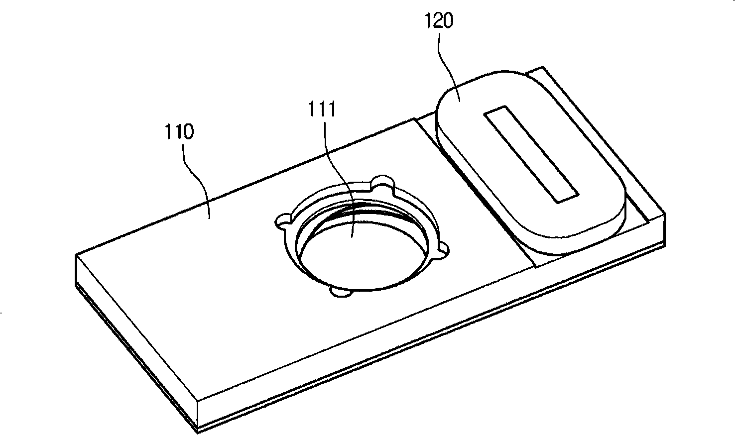 Miniature camera aperture shutter device