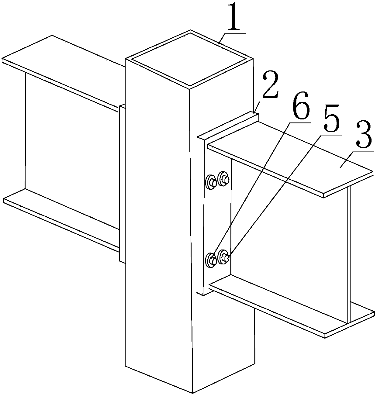 A Combined Anti-seismic Bolt Connection Node