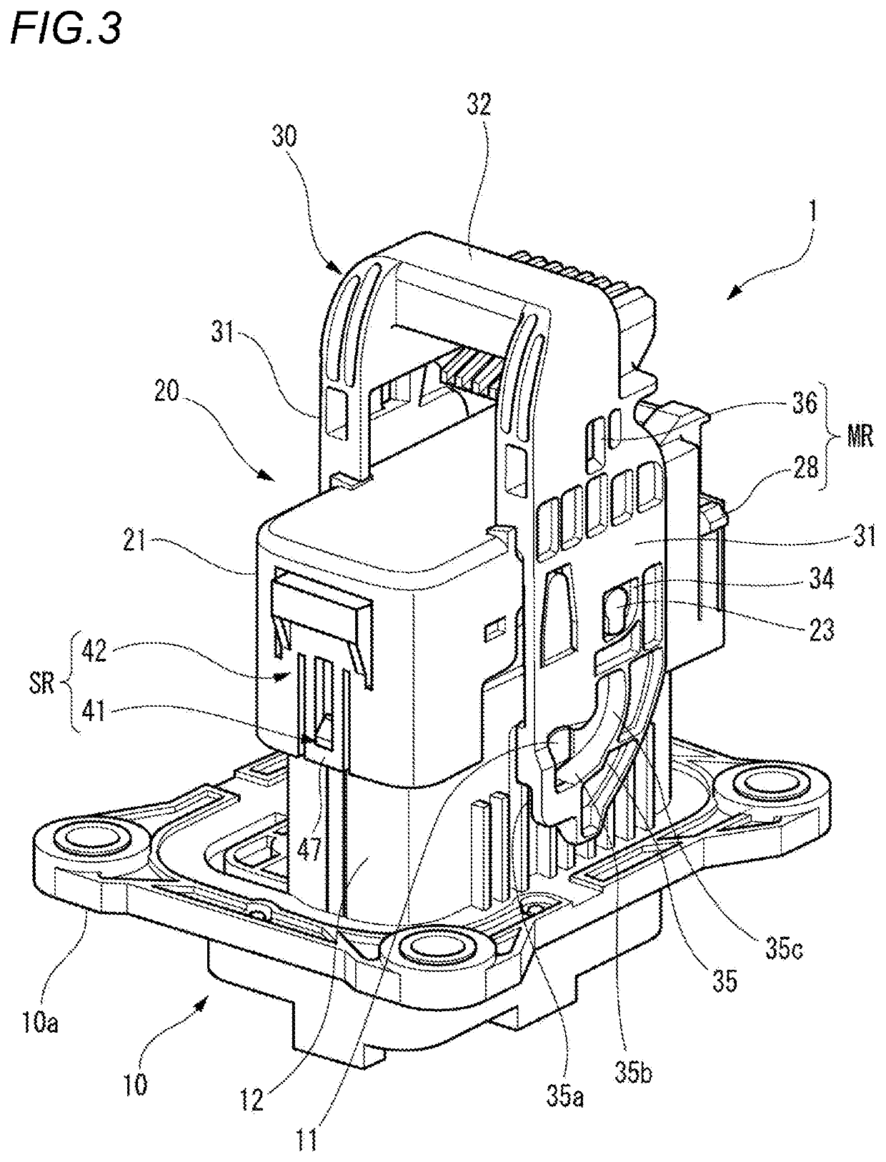 Power supply circuit breaking device