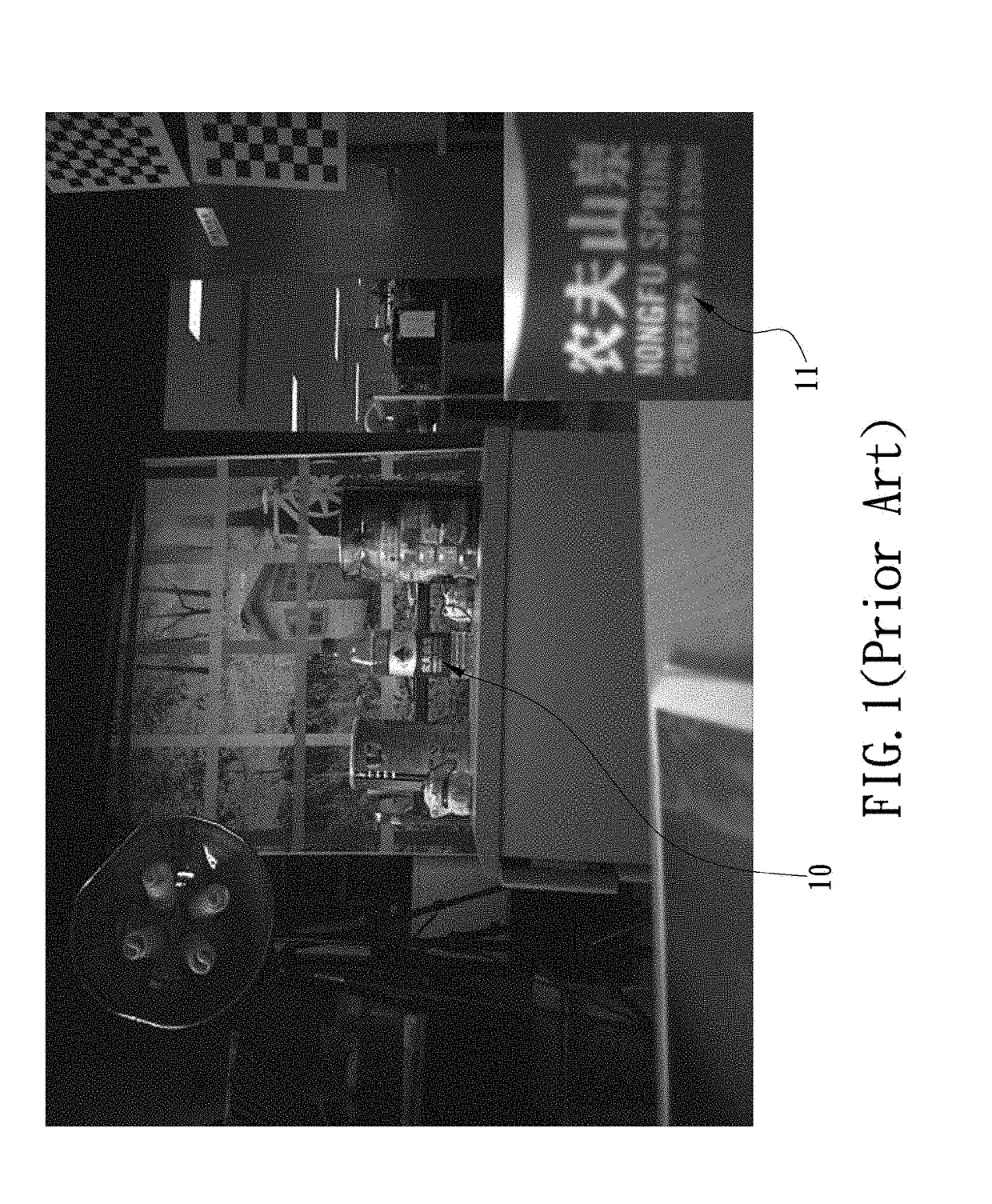 Method of utilizing wide-angle image capturing element and long-focus image capturing element for achieving clear and precise optical zooming mechanism