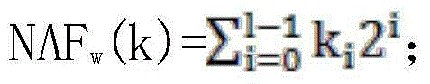 Method for realizing secure point multiplication in chips