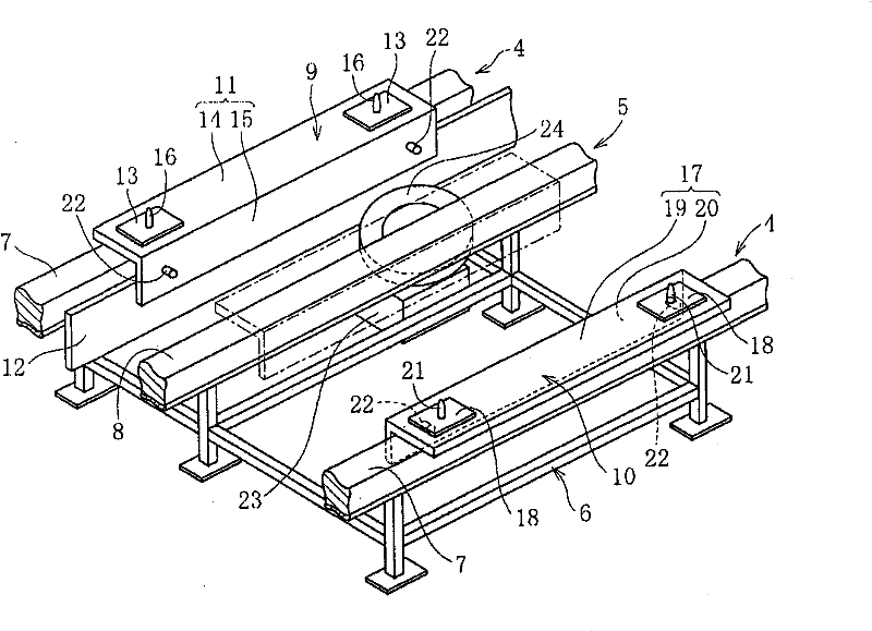 Pallet transfer equipment