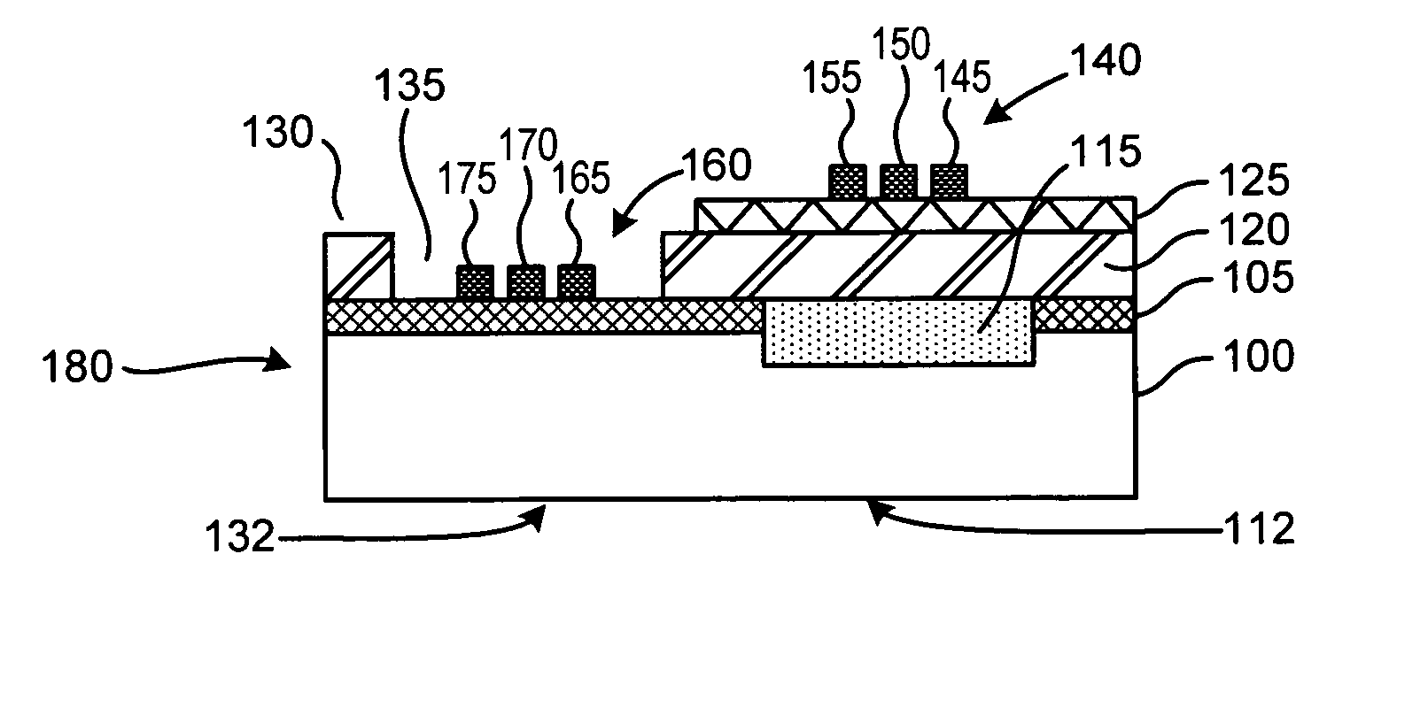 Heterogeneous integration of low noise amplifiers with power amplifiers or switches