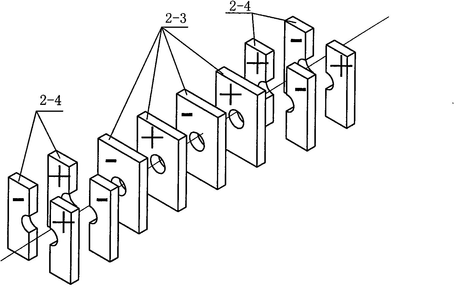 Cantilever longitudinal-bending composite transducer type cylindrical traveling-wave ultrasonic motor vibrator