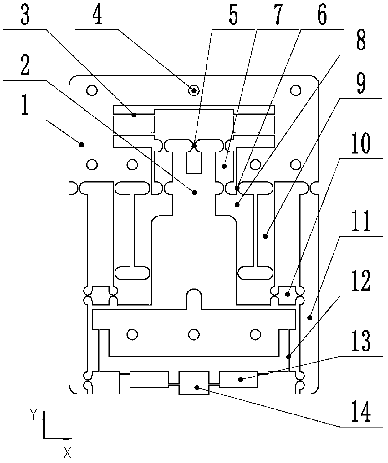 A large-stroke press-in mechanism for micro-nano scribing