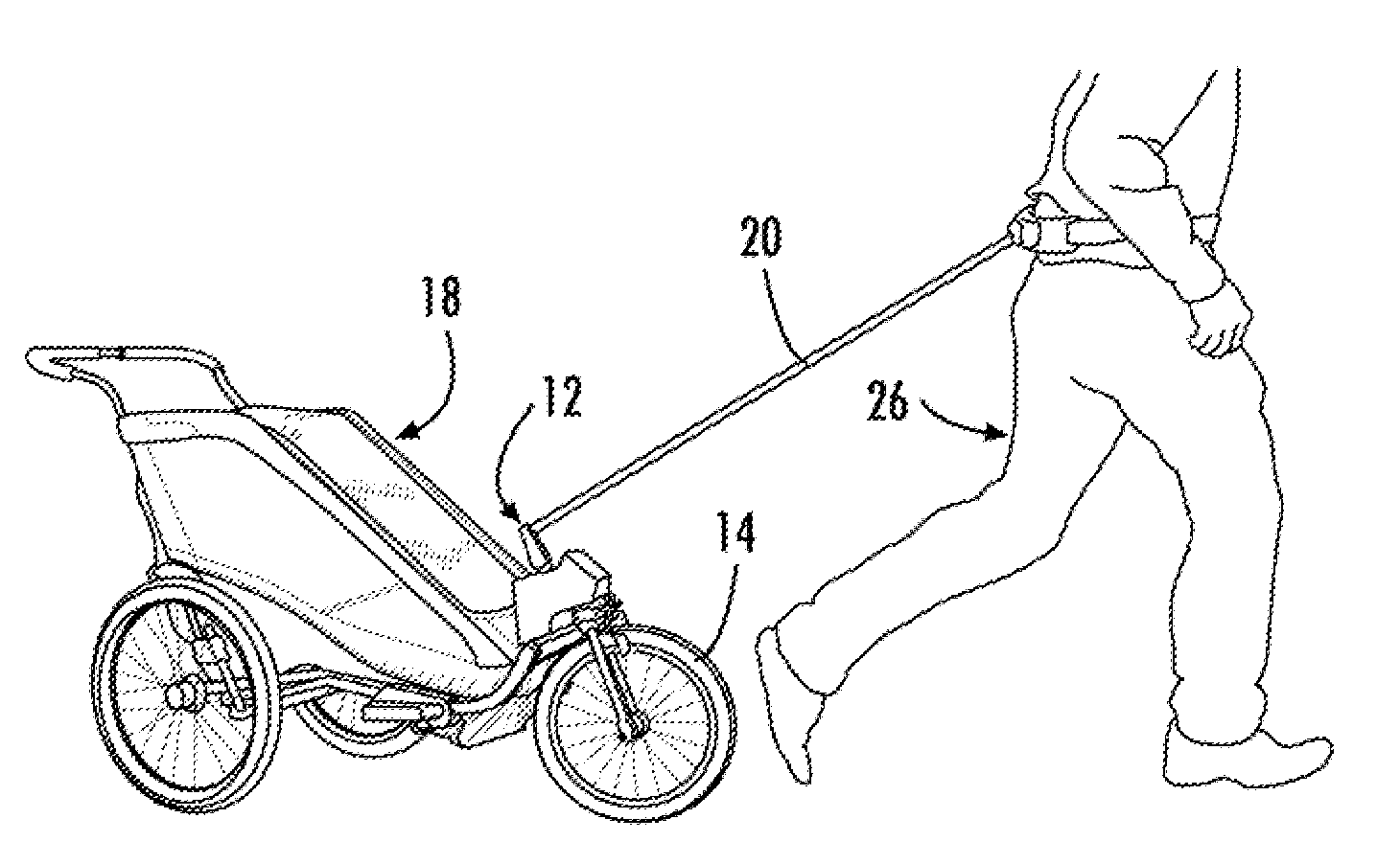 Tow assembly for a trailer