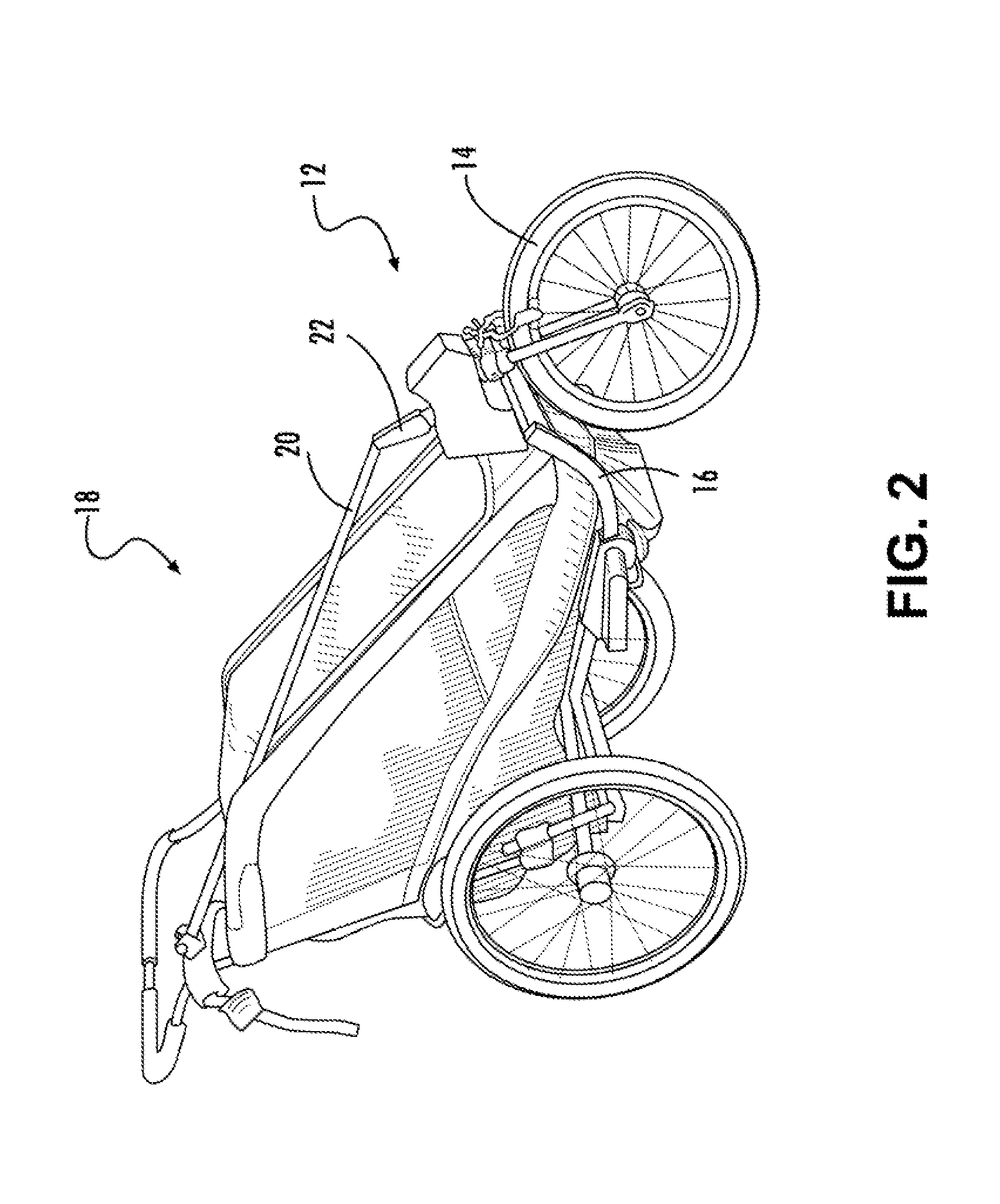 Tow assembly for a trailer