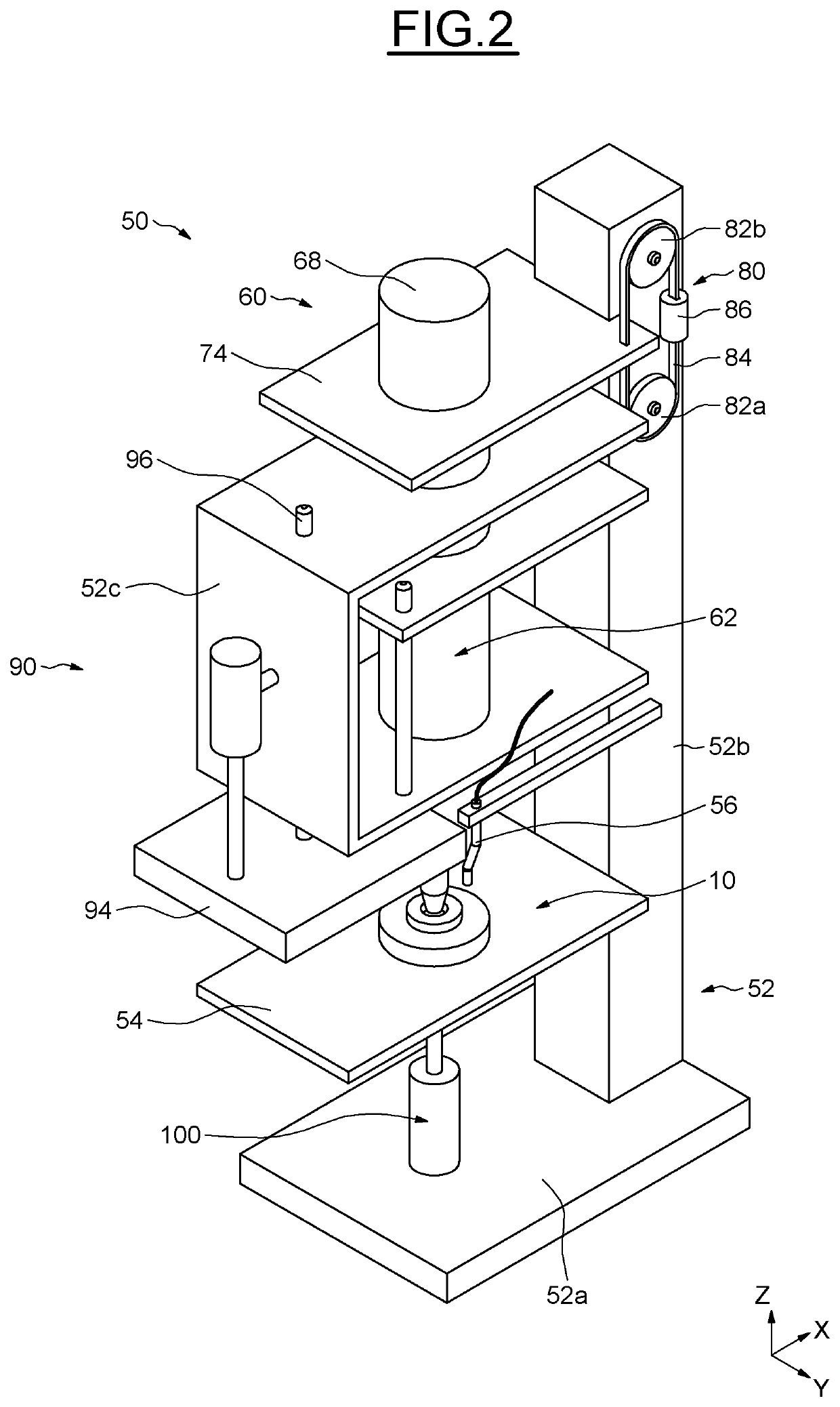 Device and method for determining a total pitch deviation of an annular product