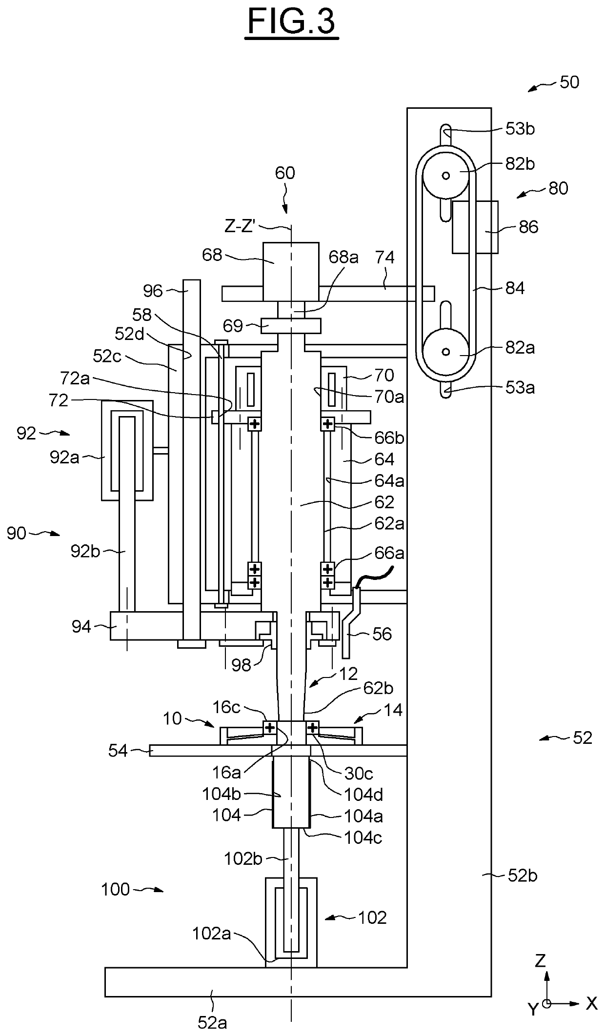 Device and method for determining a total pitch deviation of an annular product