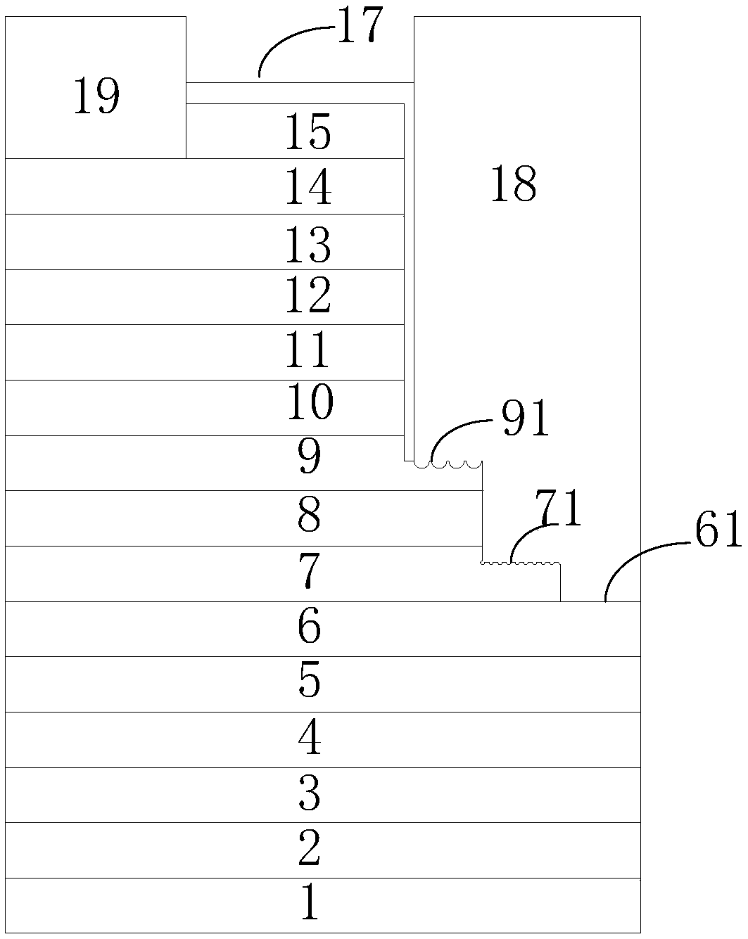 Light-emitting diode and method of making the same