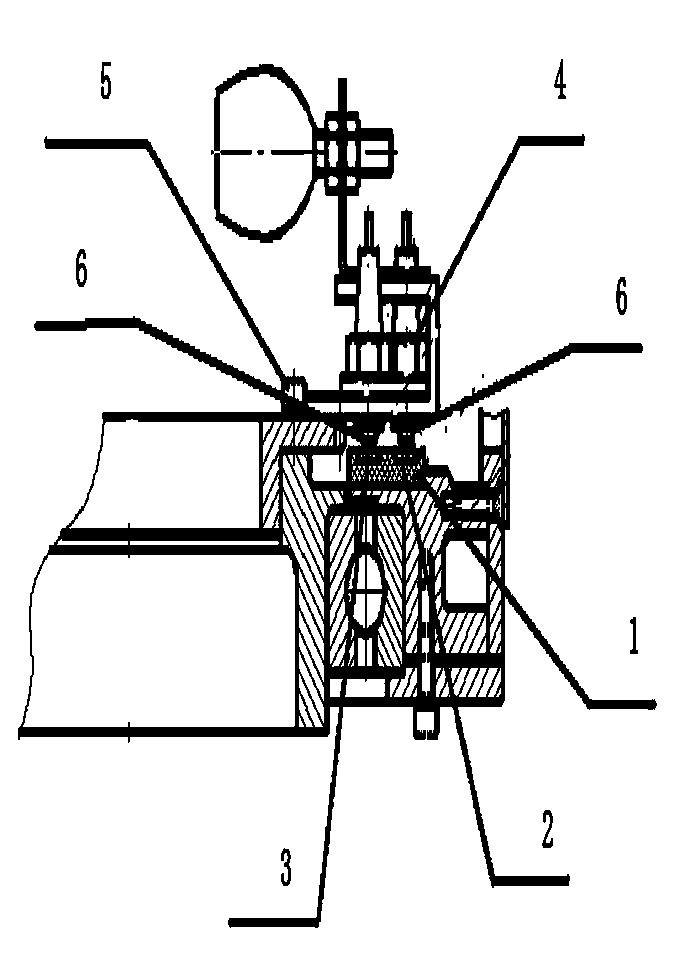 Powering device with annular conductive rails