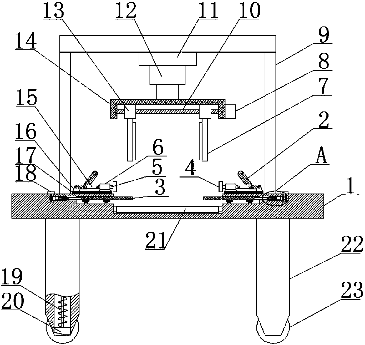 Device for improving test ability of power capacitor