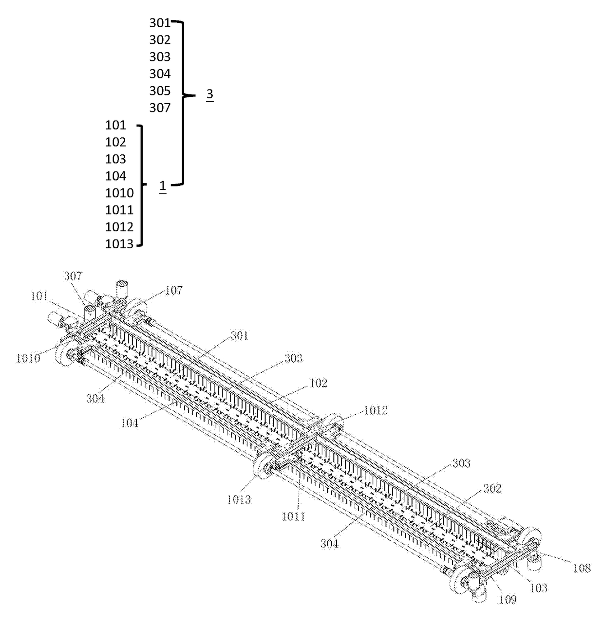 Cleaning mechanism having self-locking function and photovoltaic panel cleaning equipment having same