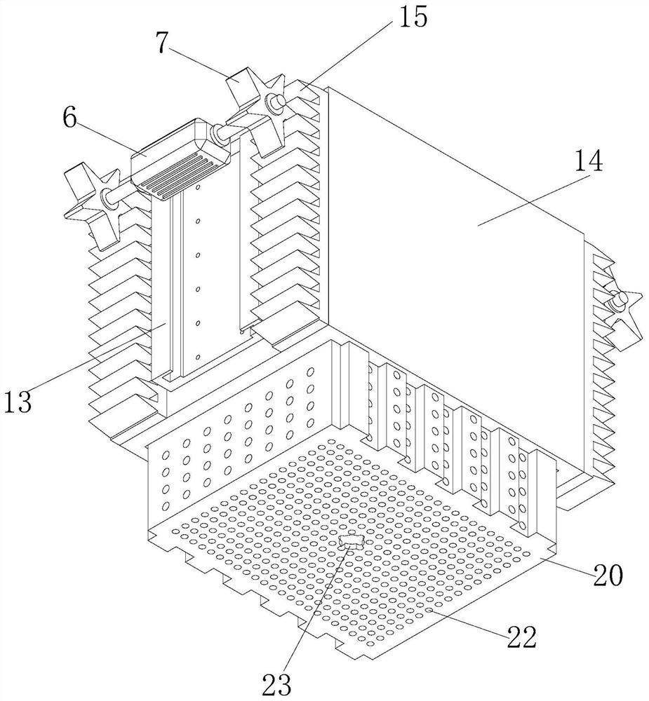 Ultrasonic cleaning device for polyester staple fiber production