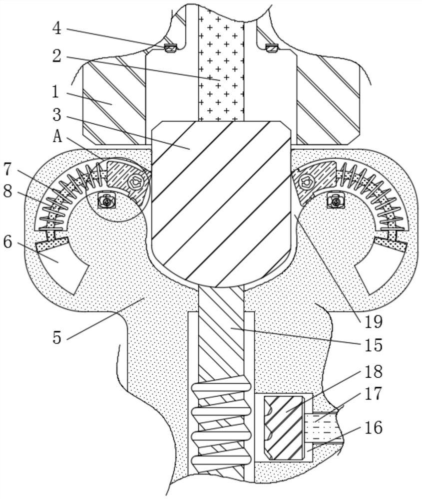 Automatically-controlled grinding device for folium artemisiae argyi grinding