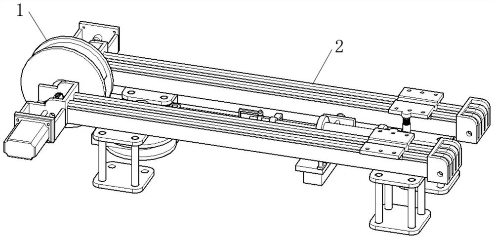 Lubricating structure for sliding table of gear rolling machine