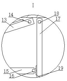 Device for treating industrial copper-containing sewage