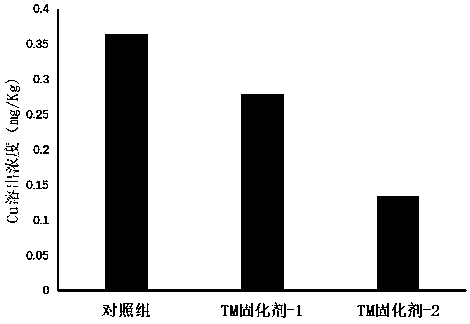 Iron-manganese oxide based heavy metal curing agent and preparation method and applications thereof