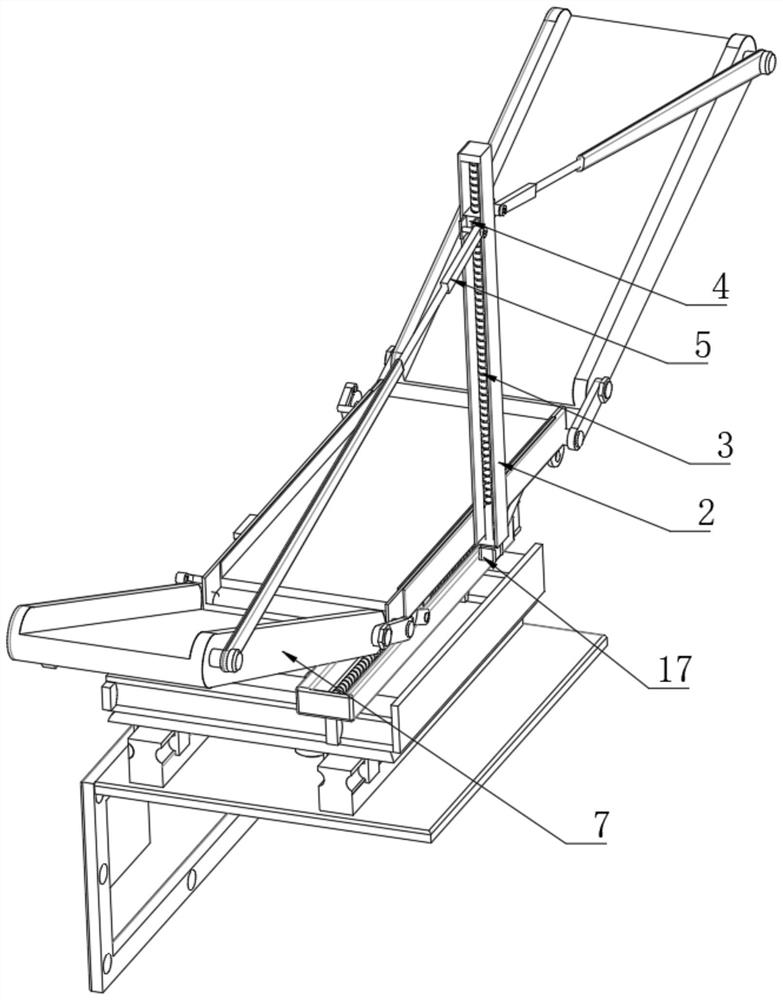 Bridge splicing auxiliary equipment for water and electricity installation