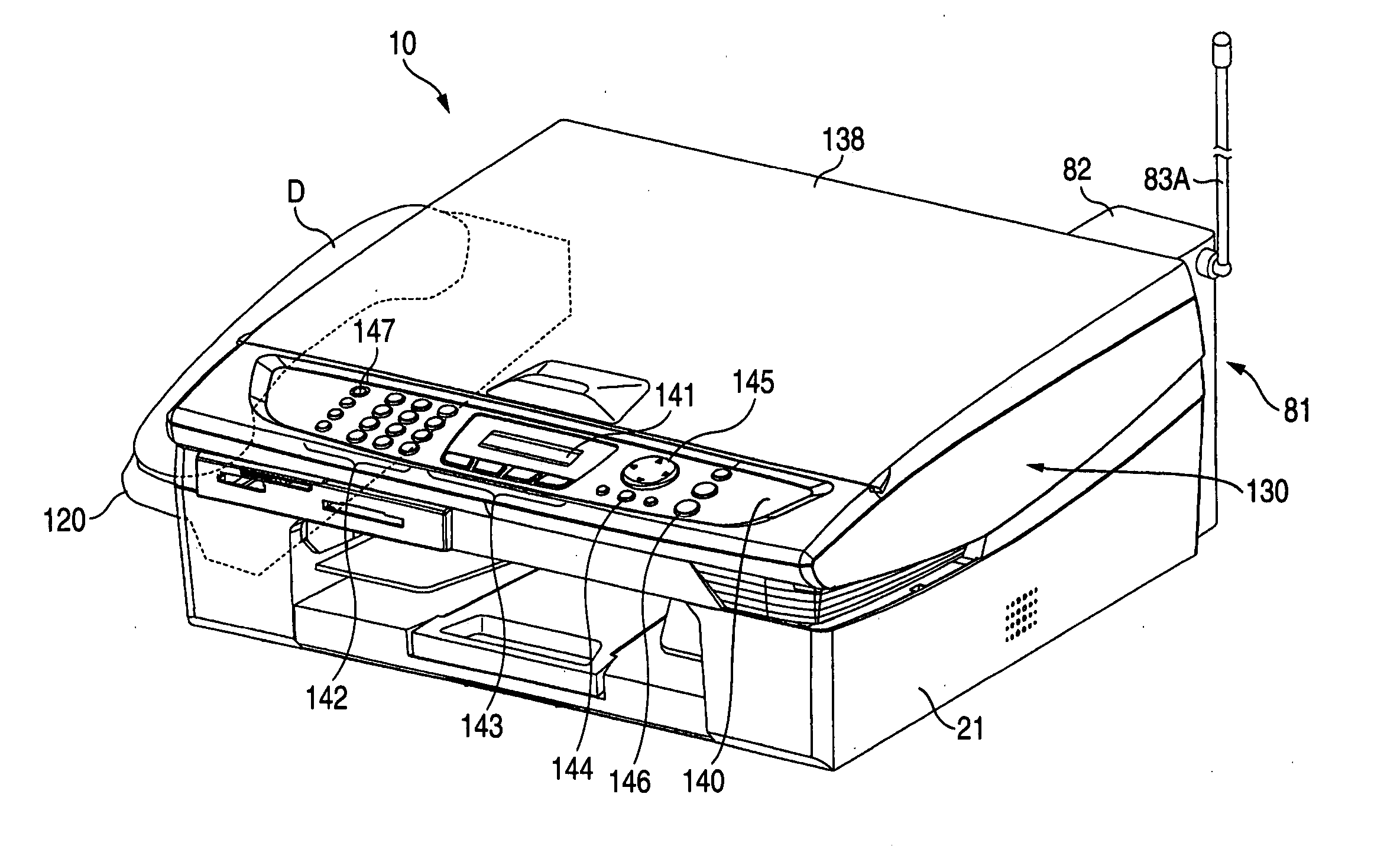 Holder and communication apparatus